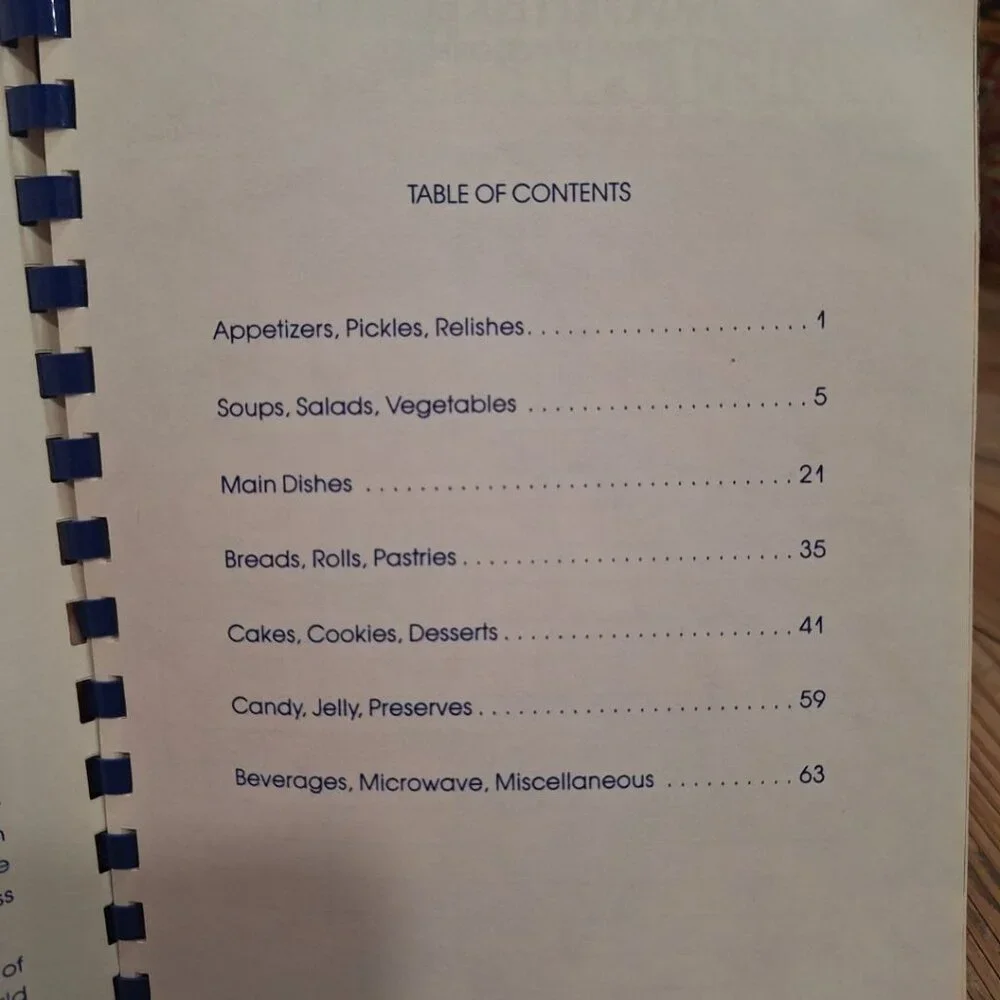 Pennington United Methodist Best from the Bend Vol 2 Cook‎ Book Church Womens